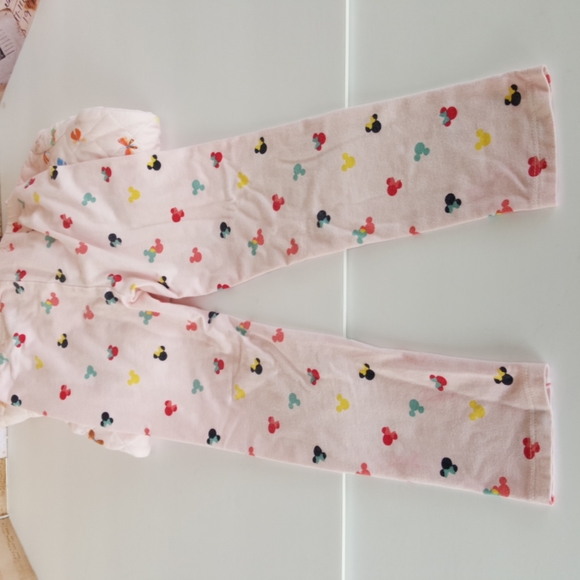 LOT of 2, Girl's Toddler Quilted M&S Top, Disney Minnie Mouse Pants (Age 5 yrs) - Picture 12 of 14